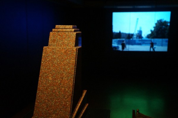 The only sculpture in Rydnyi's series that could be exhibited